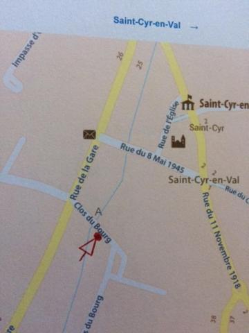 Saint-Cyr-en-ValClos Du Bourg住宿加早餐旅馆 外观 照片
